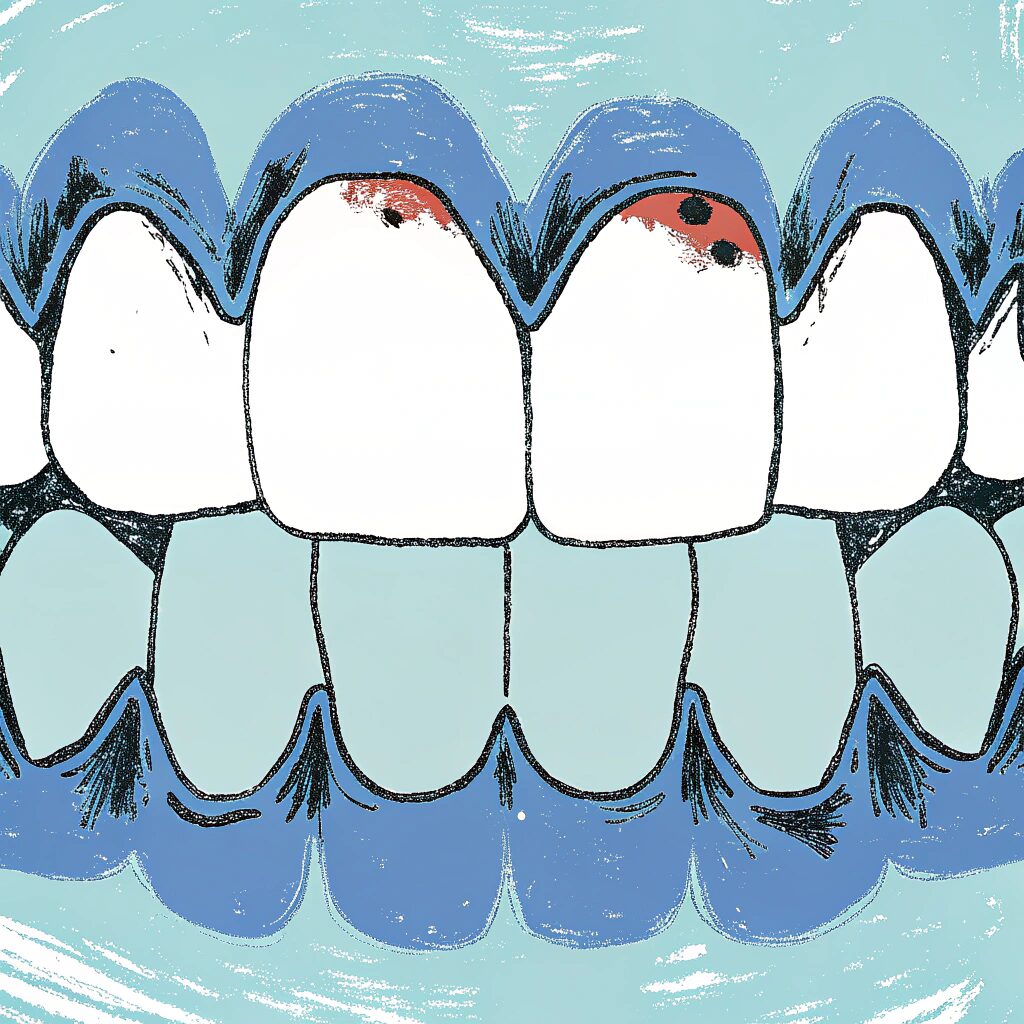 Bleeding gums while brushing or flossing – early sign of gum disease in Banjara Hills