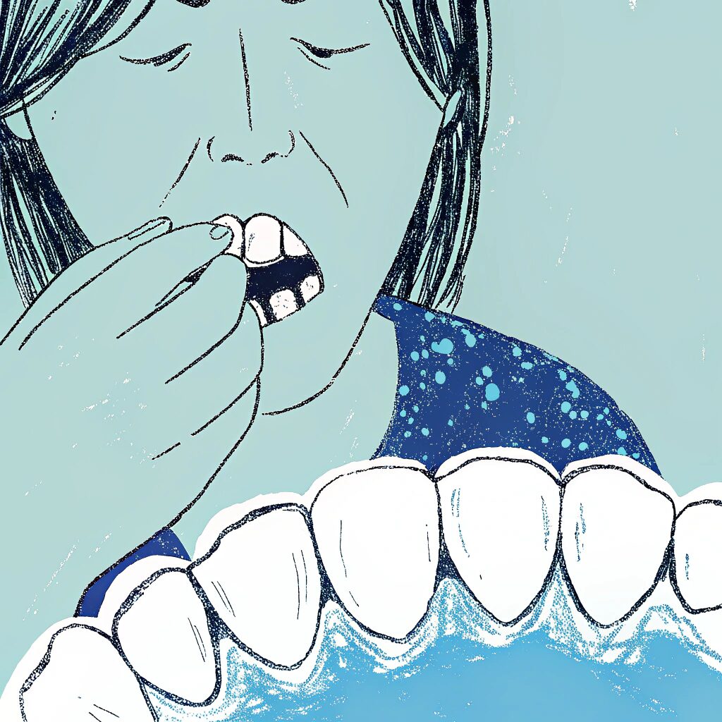 Trouble chewing or biting caused by damaged teeth – fixed with crowns or bridges in Banjara Hills