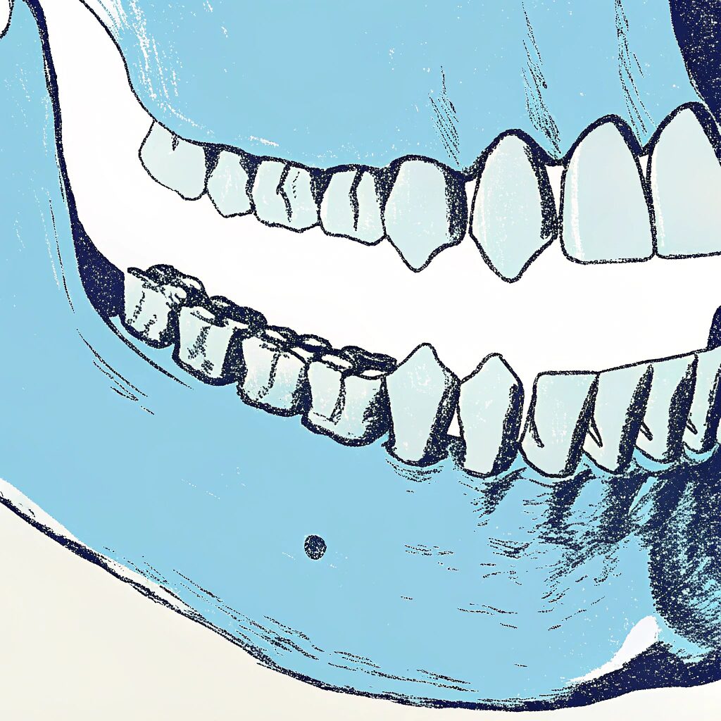 Jawbone deterioration from missing teeth treated with dental implants in Banjara Hills