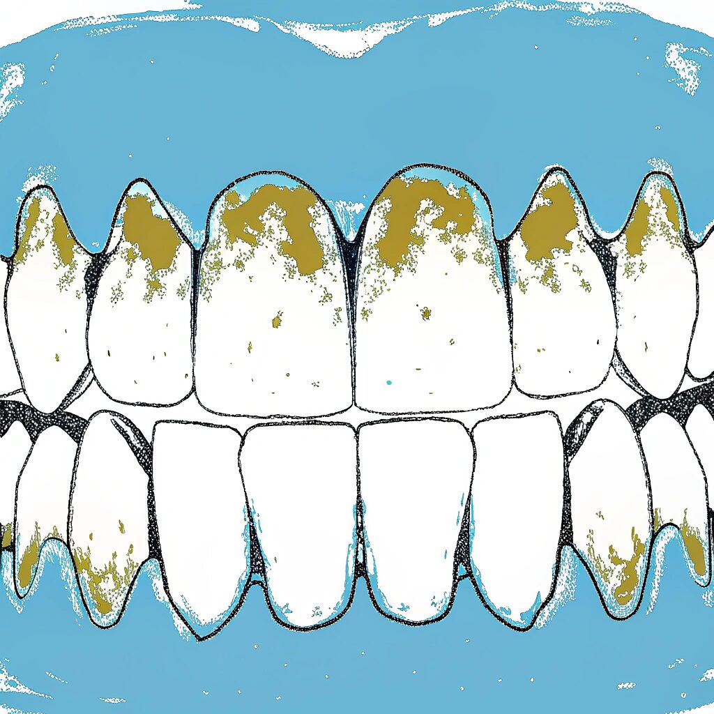 Common yellow or brown tooth stains — ideal candidates for teeth whitening in Banjara Hills